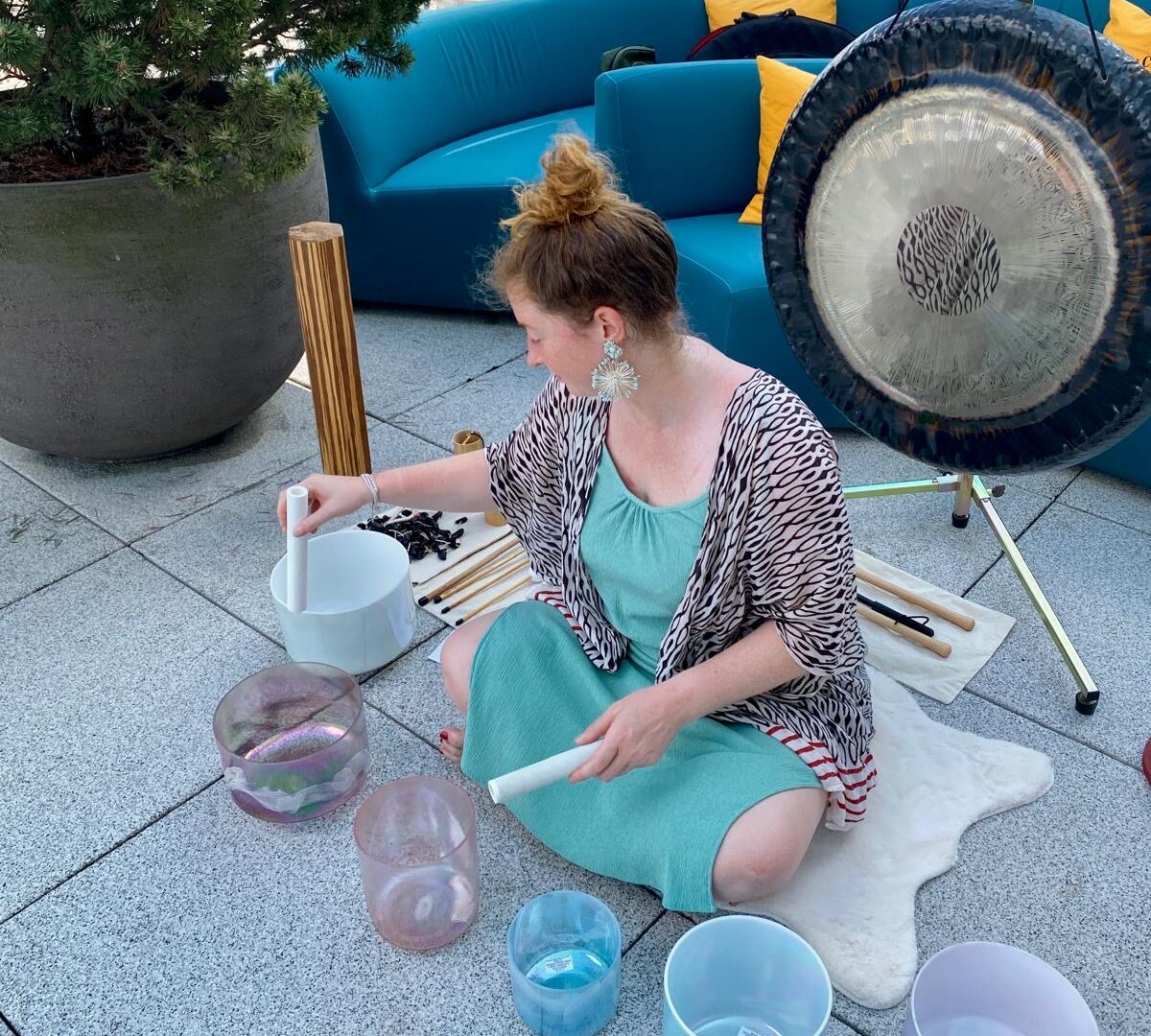 Soundbath mit Alchemy Crystal Bowls & Gong