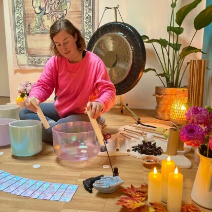 Soundbath und Yin Yoga